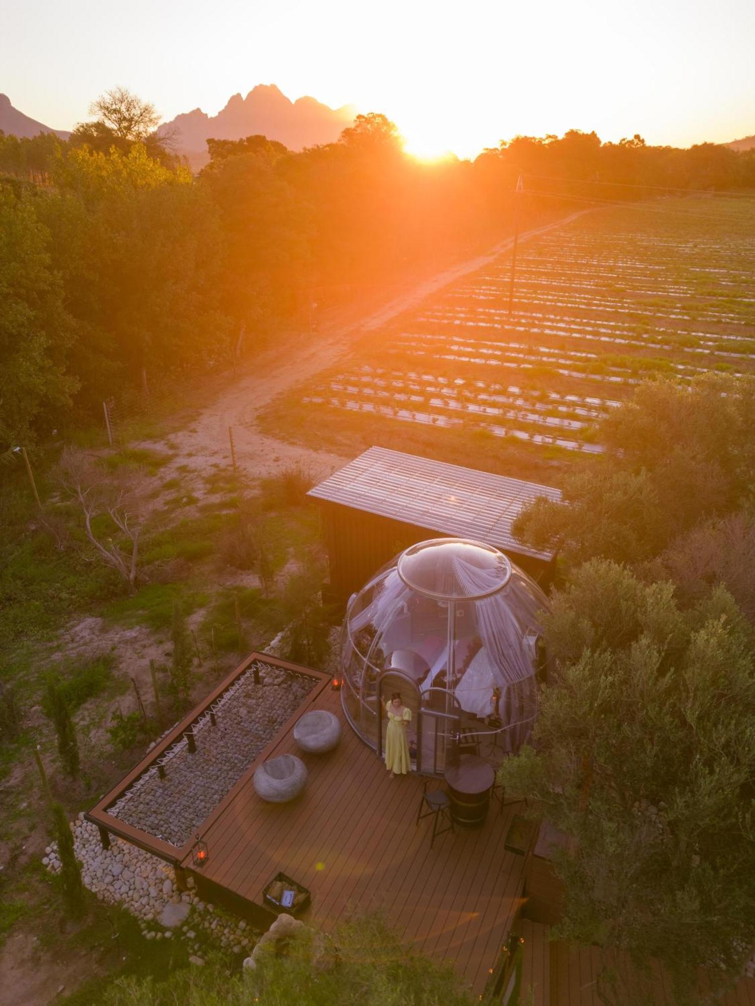 The Vino Dome By Once Upon A Dome Franschhoek Exterior foto