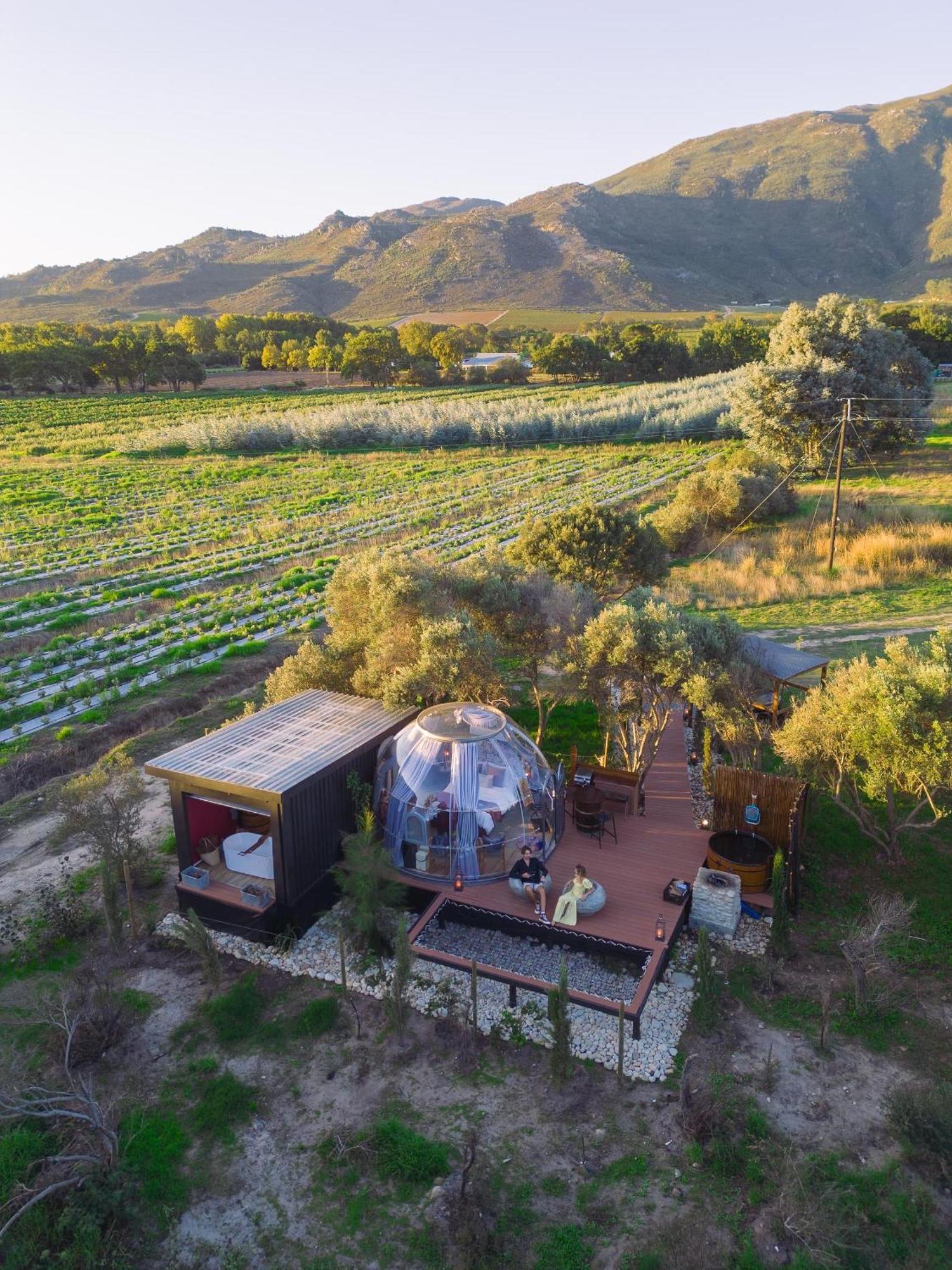 The Vino Dome By Once Upon A Dome Franschhoek Exterior foto